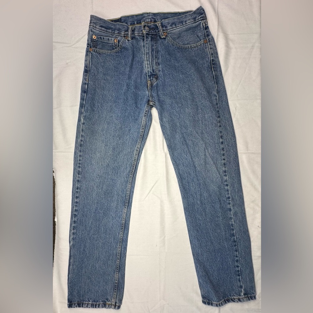 Levi's Men's Straight‎ Jeans in Light Blue